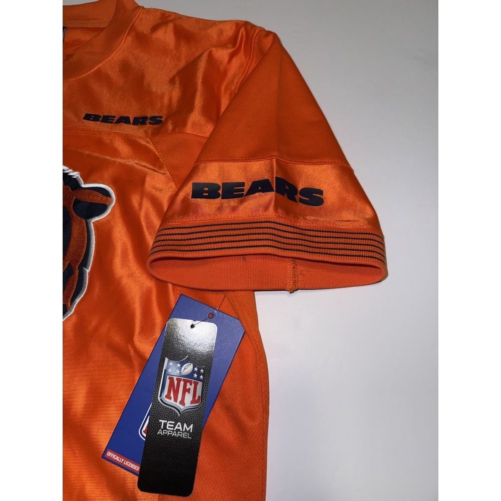 Chicago Bears Youth Jersey Shirt Orange NFL Team Apparel 18-20 Football Kids NWT - Picture 5 of 13